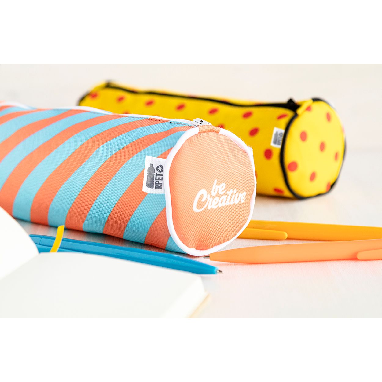 individuelle Stiftetasche Roppy RPET - schwarz-424