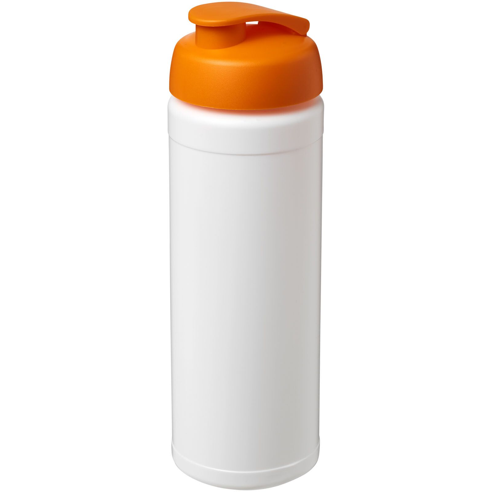 Baseline Plus 750 ml Flasche mit Klappdeckel - weiss -  orange-720