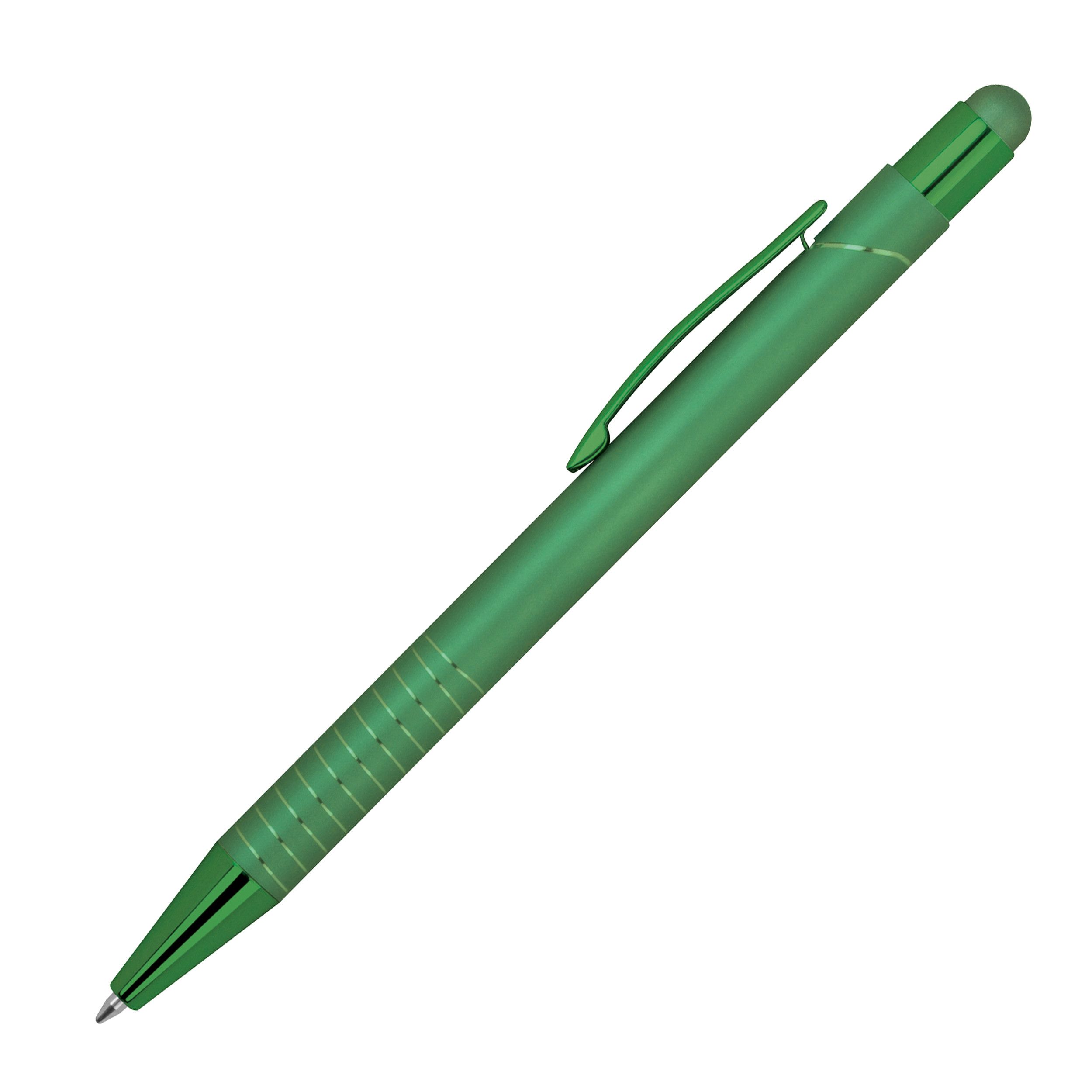 Kugelschreiber mit Touch Pen ANGELO - grün-919