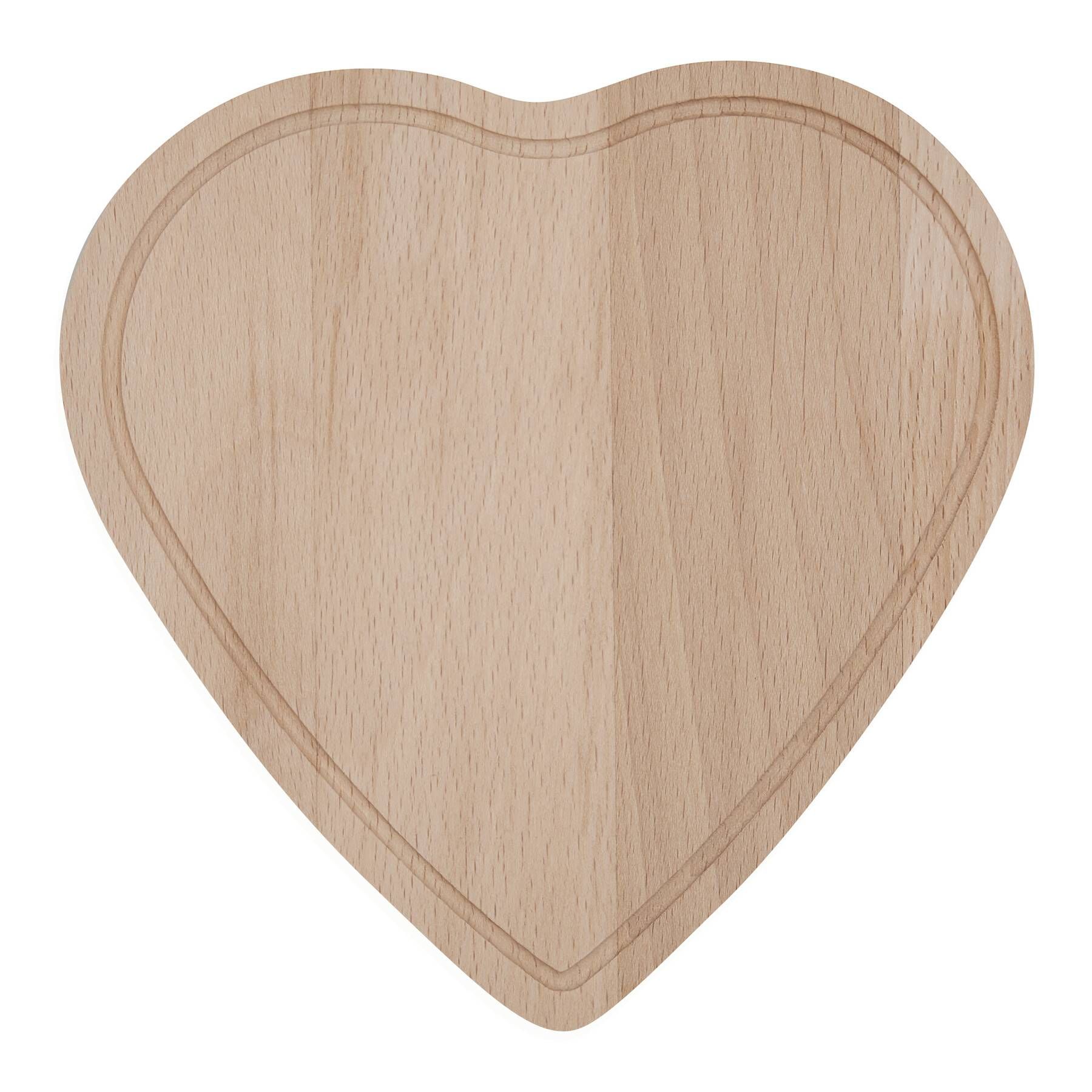 Schneidebrett WOODEN HEART - Holz-932