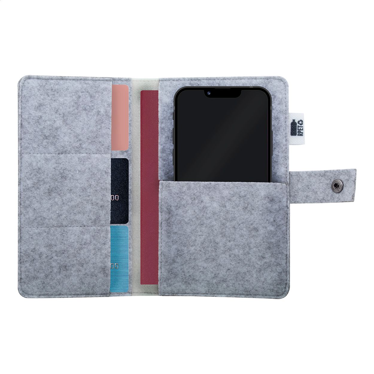 CreaFelt Journey Individueller RPET Reiseorganizer - weiß - grau-266