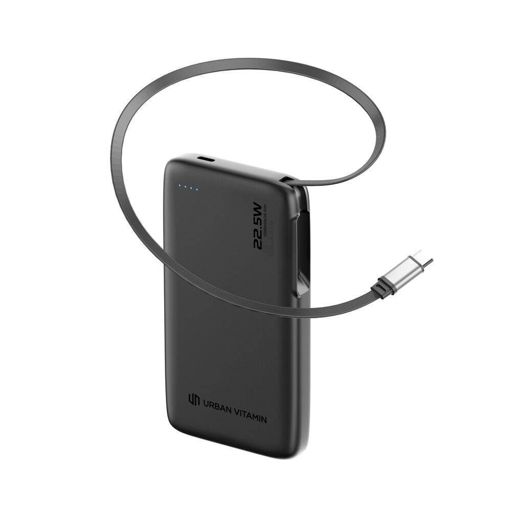 Urban Vitamin Emeryville 20W 10.000 mAh Powerbank - schwarz-882