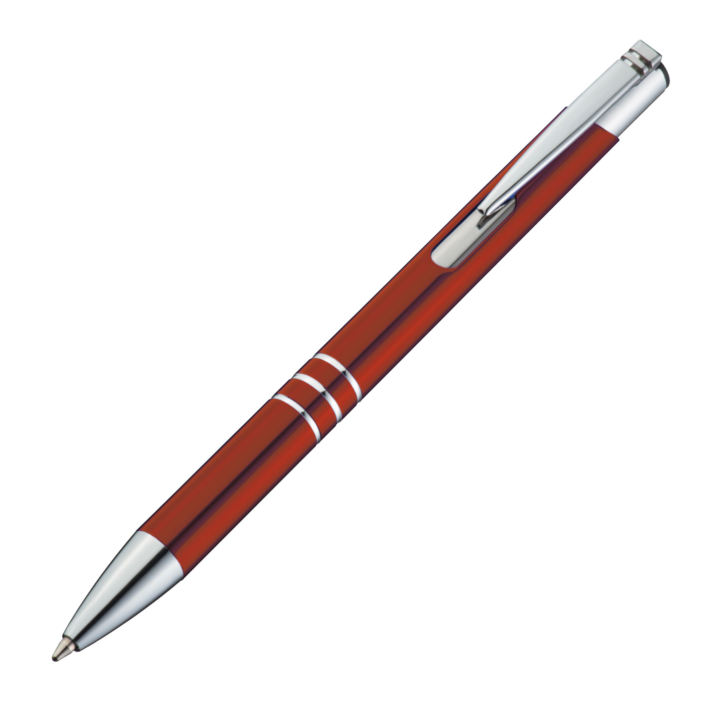 Metall Kugelschreiber Ascot - burgund-126