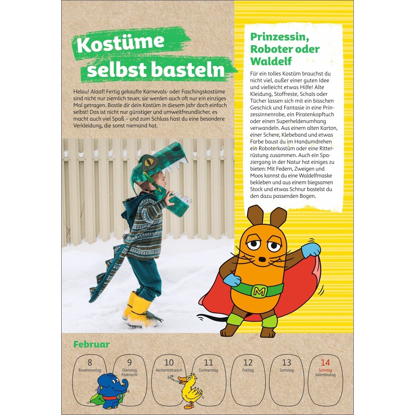 Schütze die Erde mit der Maus - Kinder Kalender-900