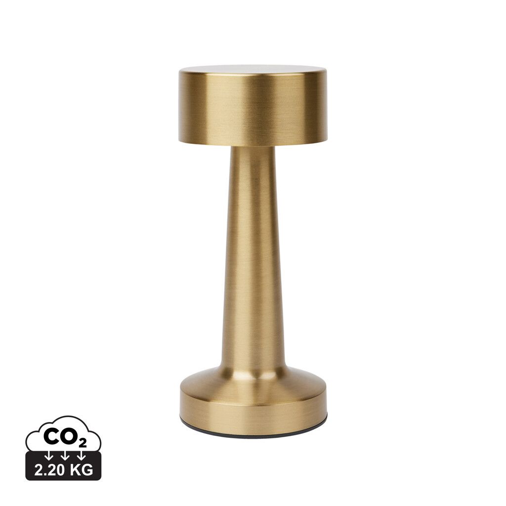 VINGA Maris Tischleuchte aus RCS recyceltem ABS - gold-679