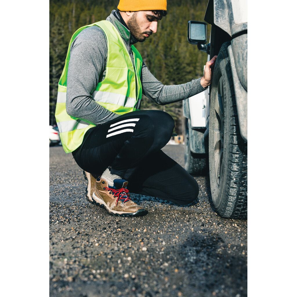 Sicherheitsweste aus GRS recyceltem PET - gelb-834