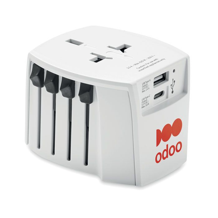 Skross MUV USB-Adapter MUV USB A/C - weiß-437