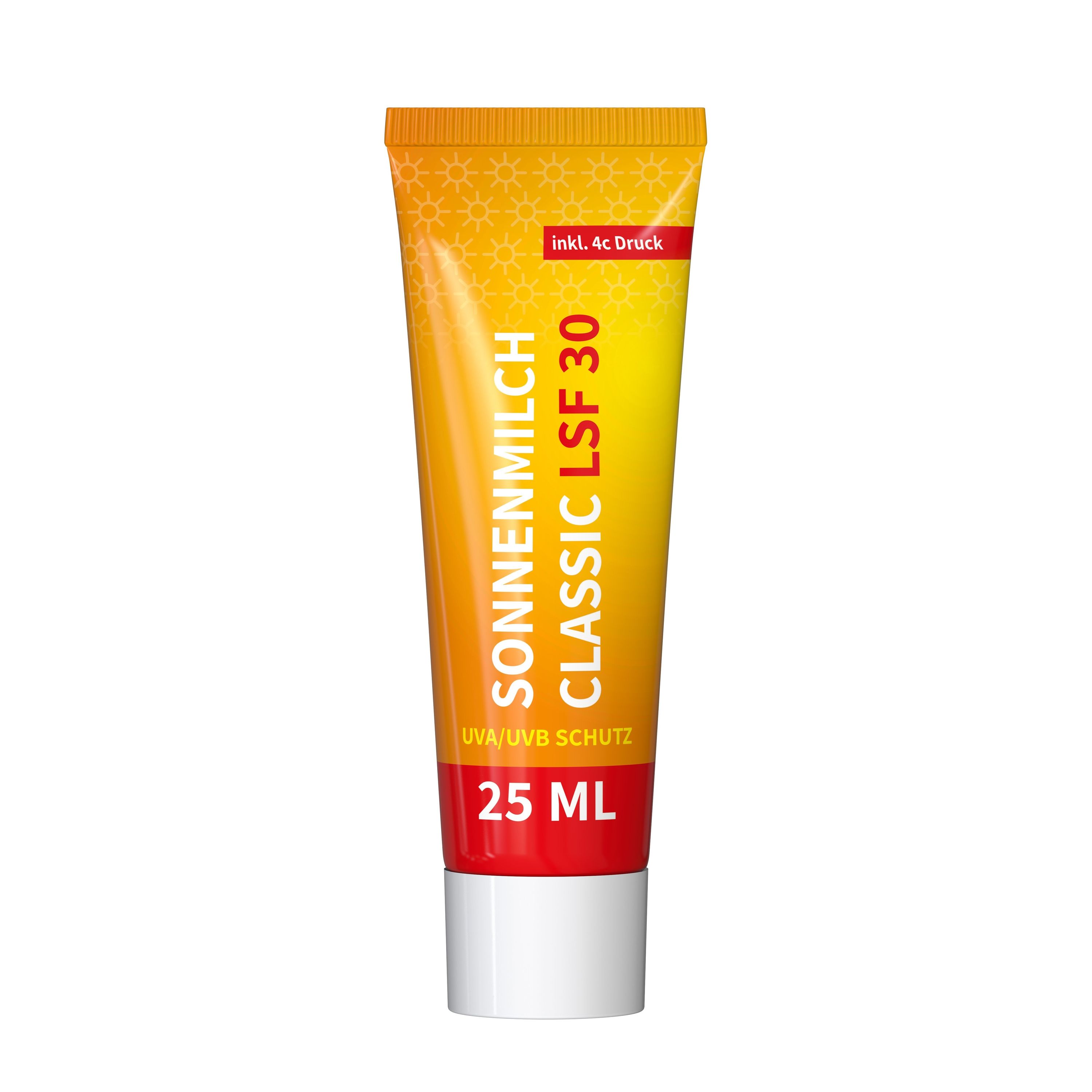 25 ml Tube Sonnenmilch LSF 30 FullbodyPrint-469