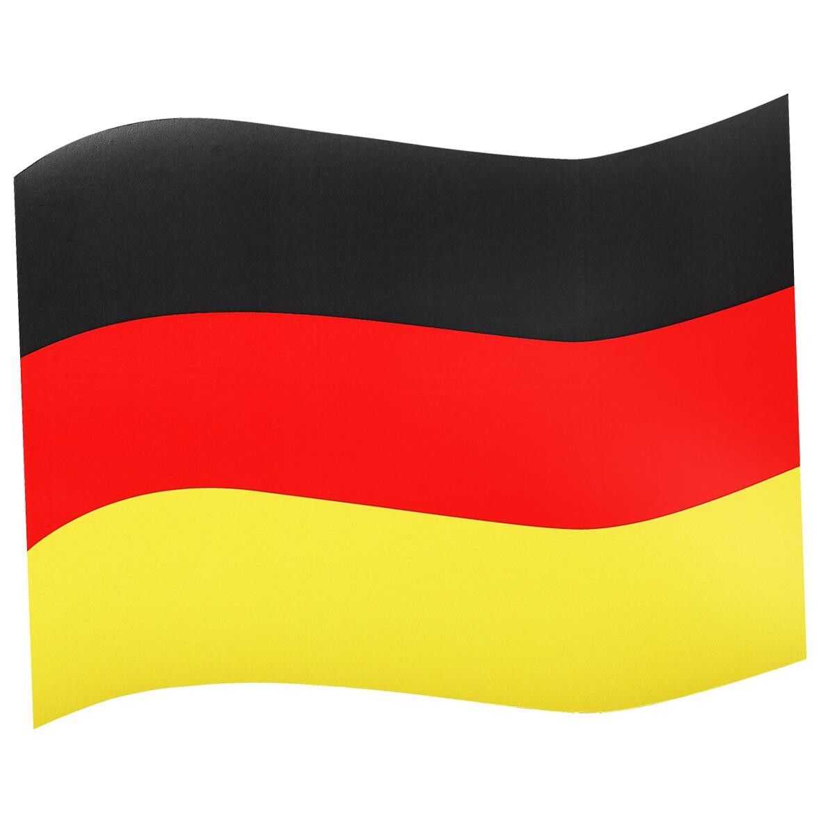 Automagnet Flagge, groß - Deutschland-Farben-672