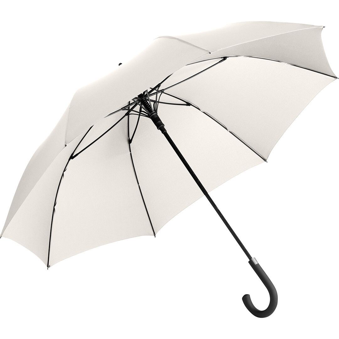 Fiberglas-Gästeschirm Windfighter® AC² mit waterSAVE® Bezug Ø120 cm - naturweiß-768
