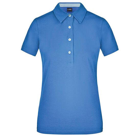 Ladies´ Plain Polo - navy - navy - white-424