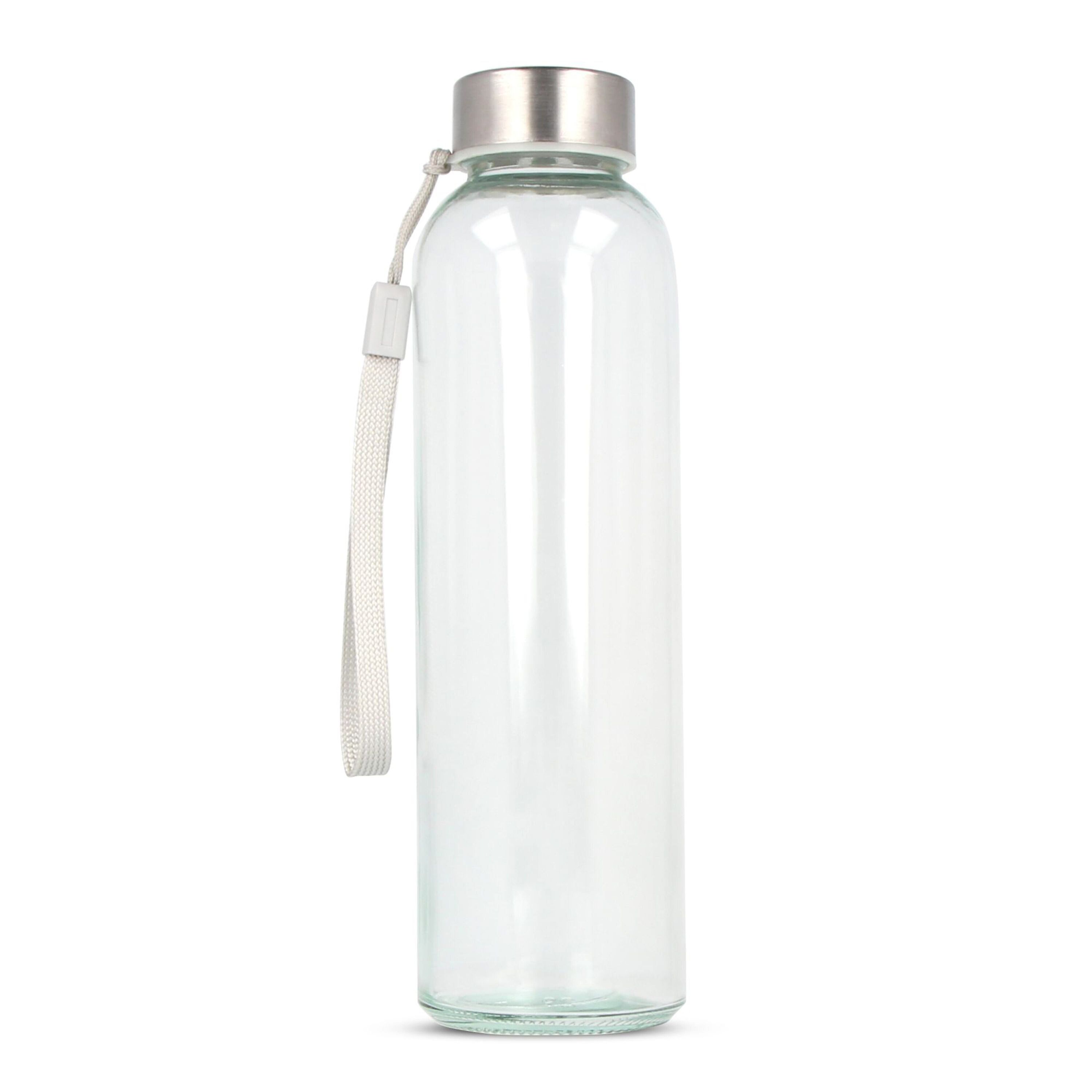 Trinkflasche aus Glas 500ml - transparent-227