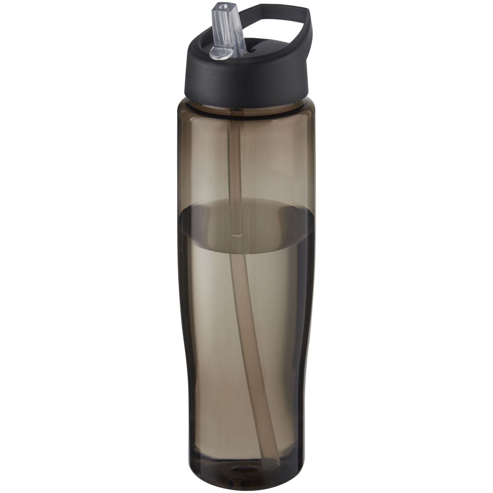 H2O Active Eco Tempo 700 ml Sportflasche mit Ausgussdeckel - schwarz -  kohle-510