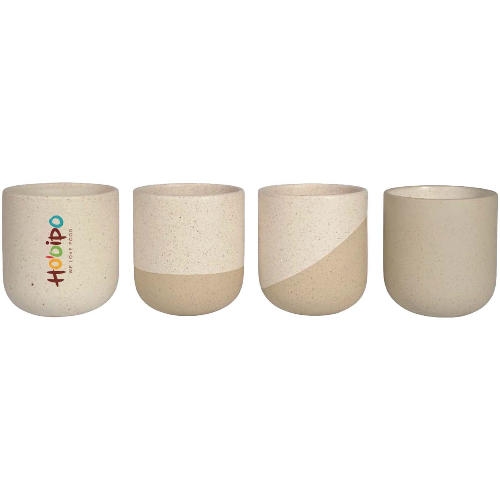 Originalhome Reclay 350 ml Tee- und Matcha-Becher Set  - weiss-503