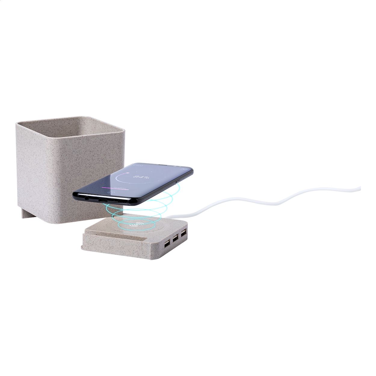 Multifunktionaler Stifteköcher Dowex - beige-217