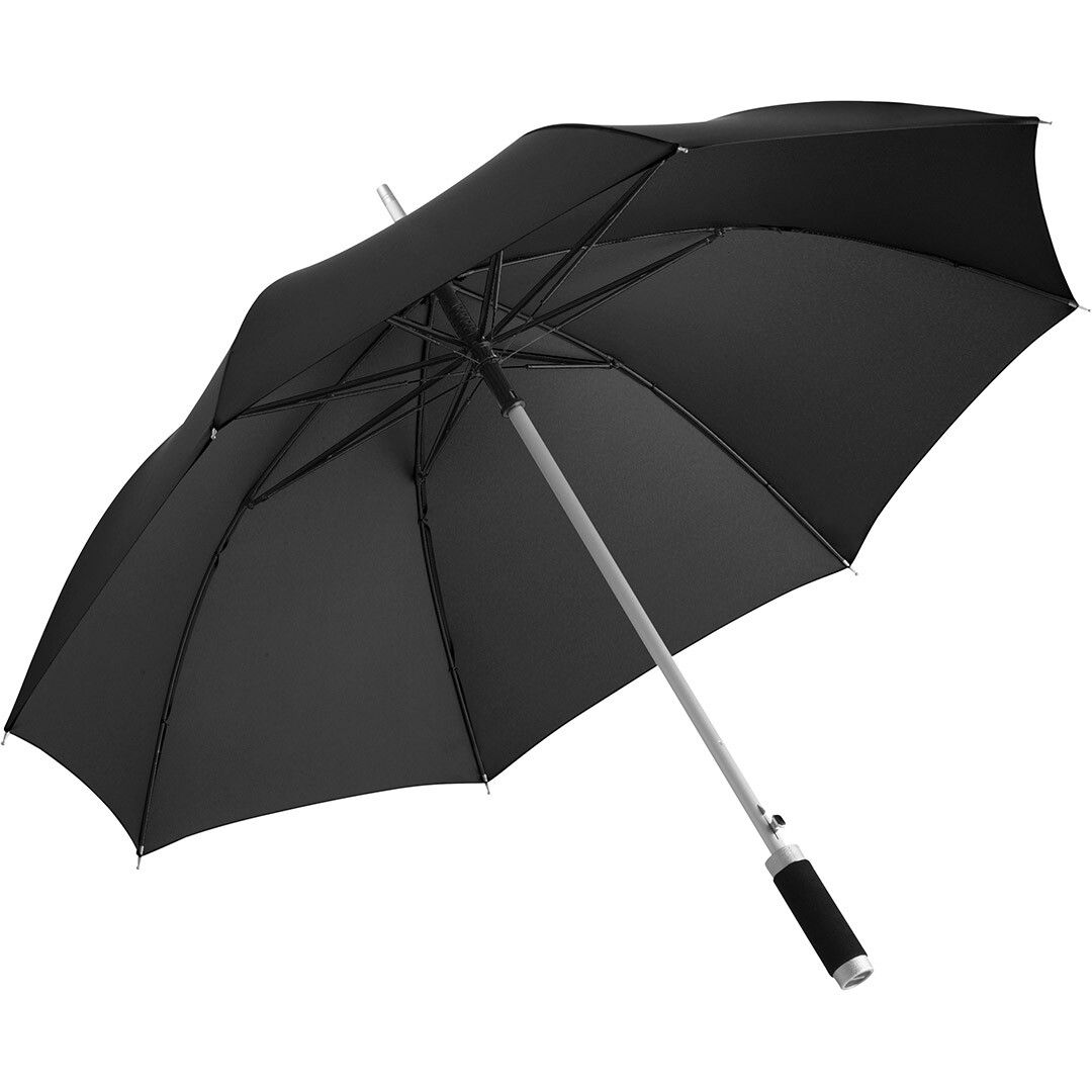AC-Alu-Stockschirm Windmatic® mit waterSAVE® Bezug Ø105 cm - schwarz-956