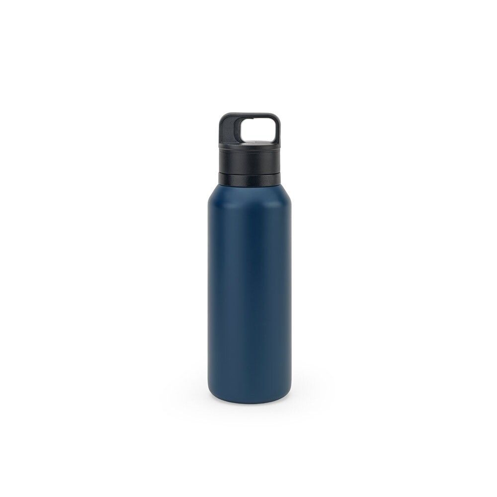 NICKLAUS Edelstahlflasche (91% recycelt) mit Doppelwand 590 mL - dunkelblau-96