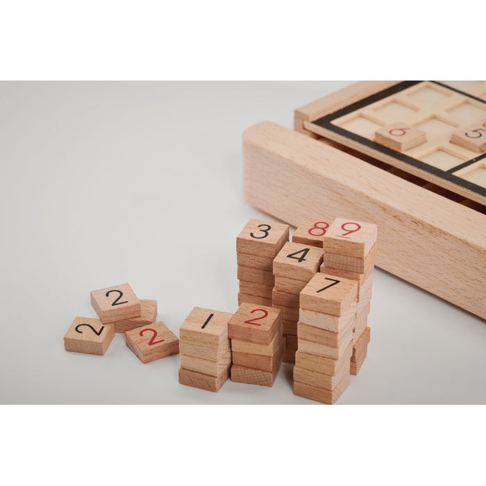 Sudoku-Brettspiel Holz SUDOKU - holz-483