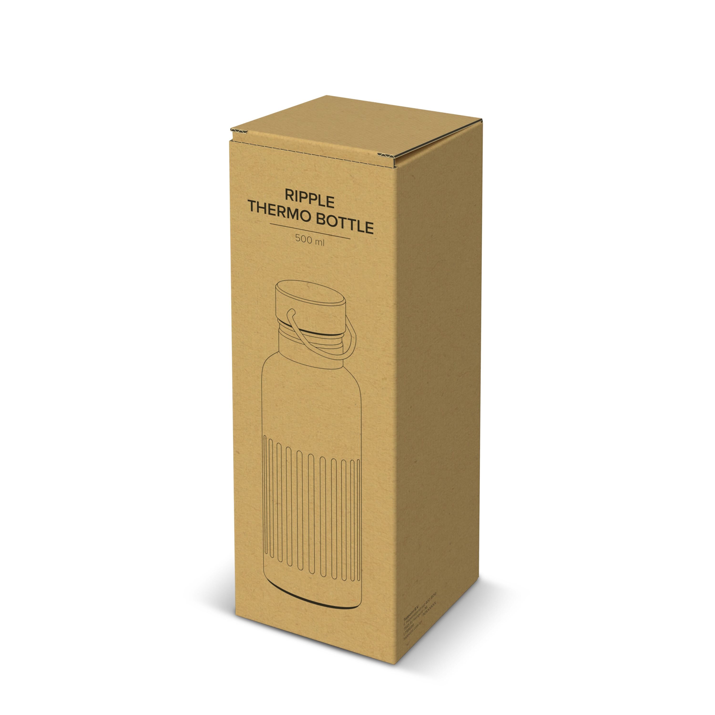 Edelstahl-Isolierflasche 500 ml - weiss-457