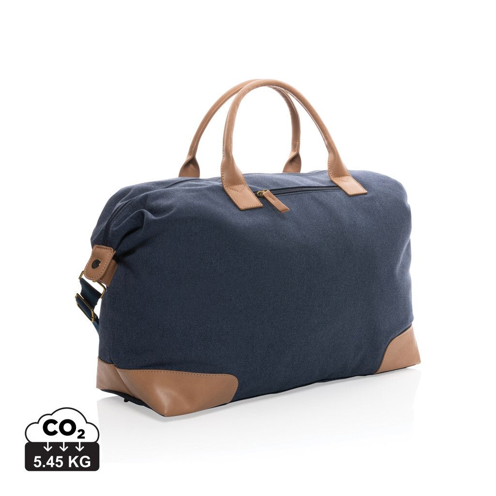 Impact AWARE™ 16 oz. rCanvas große Wochenendtasche - blau-41
