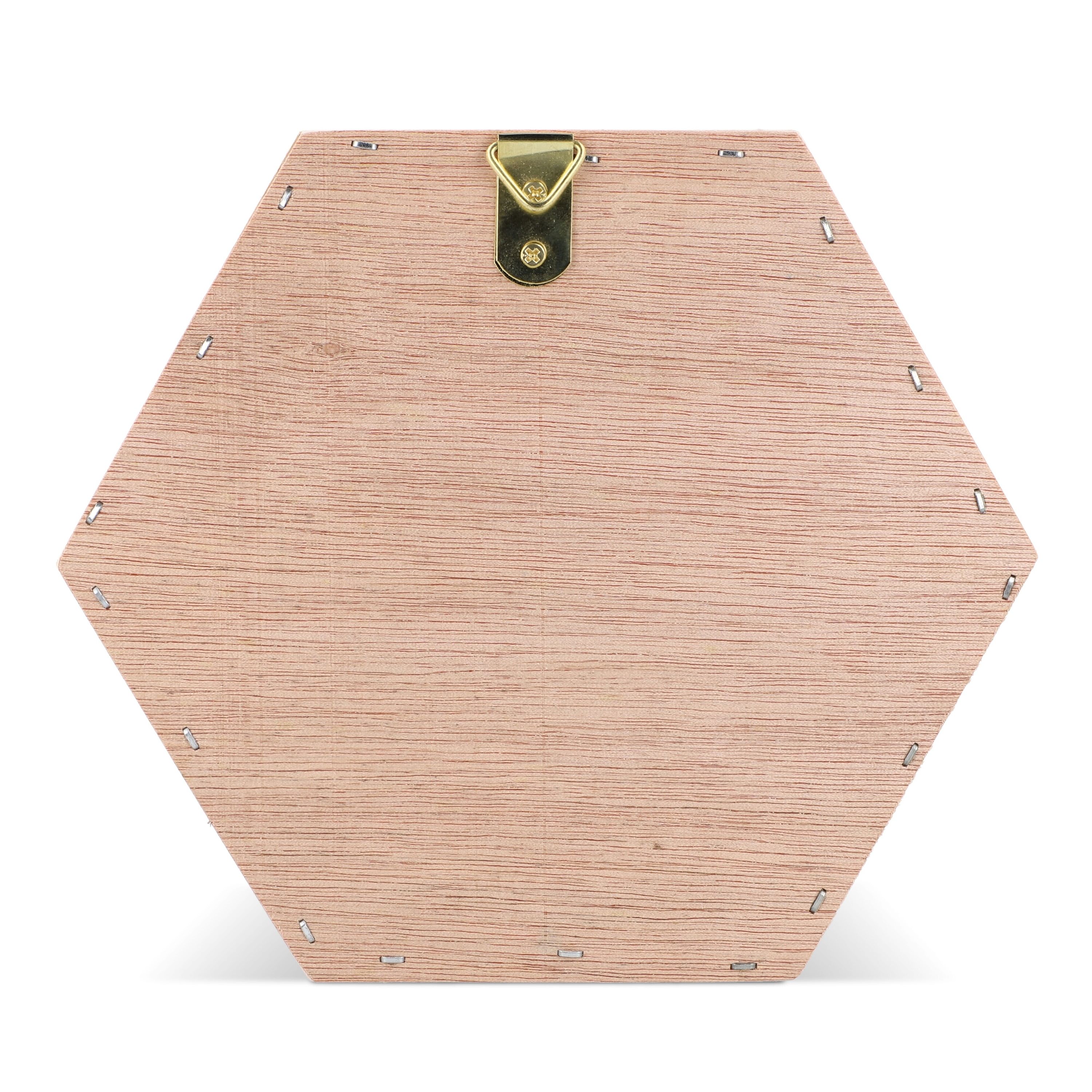 Bienenhaus aus FSC-Holz, sechseckig - natur-634