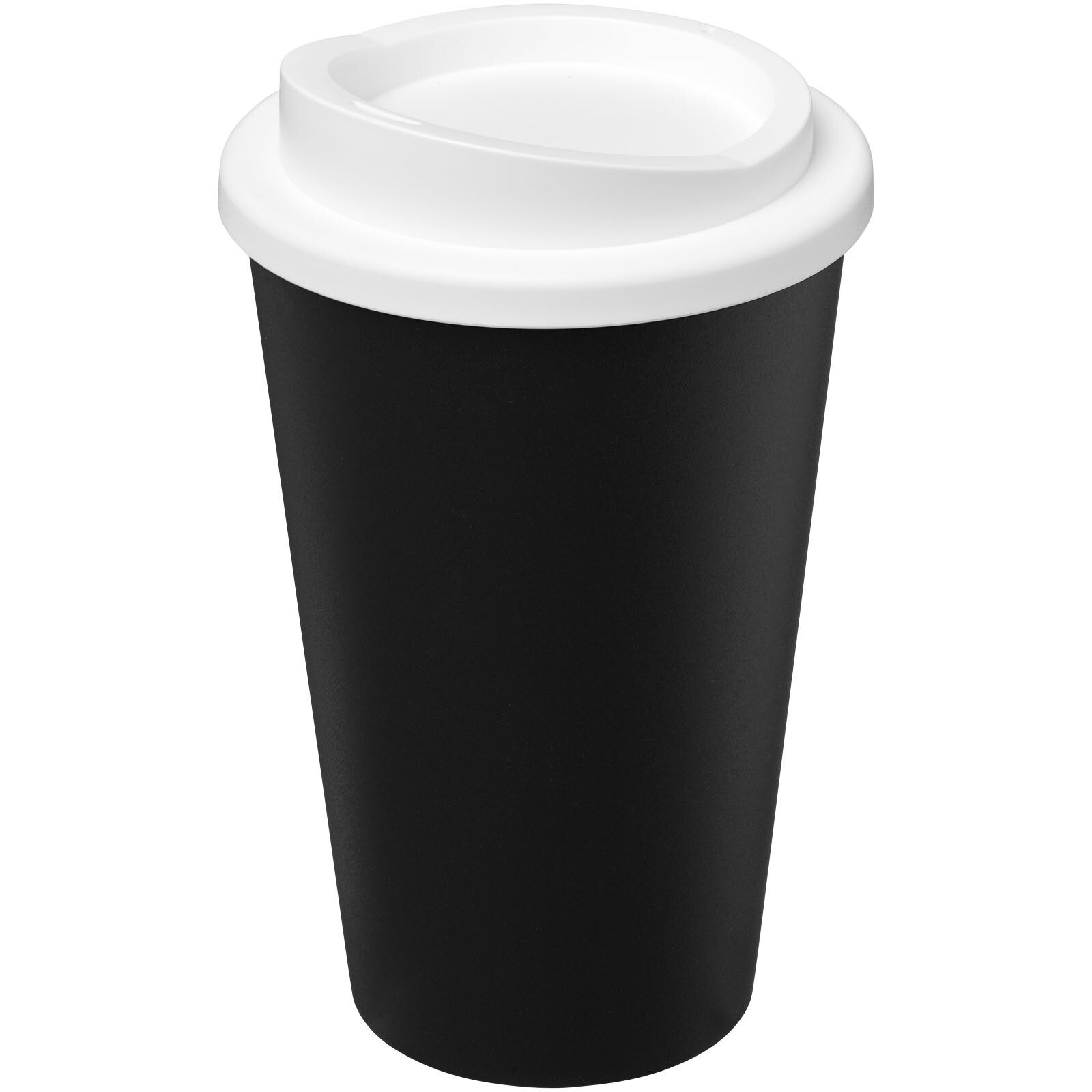 Americano Eco 350 ml recycelter Becher - schwarz -  weiss-526