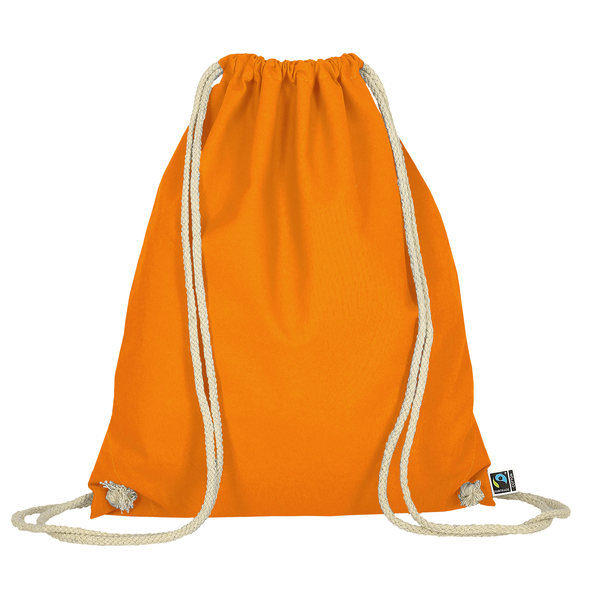 Turnbeutel Fairtrade-Baumwolle - mandarin-13