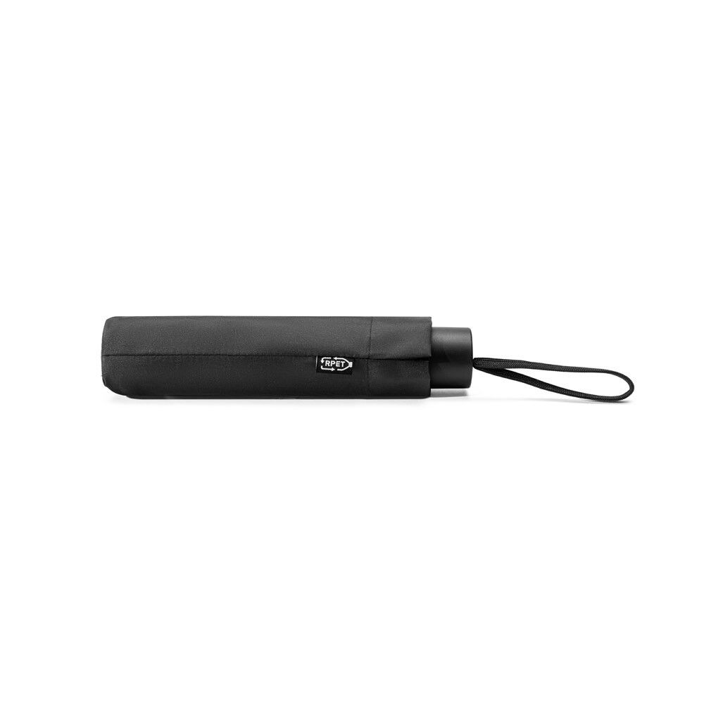 AIDEN Regenschirm 21 Zoll, rPET 100% Pongee 190T, faltbar - schwarz-816