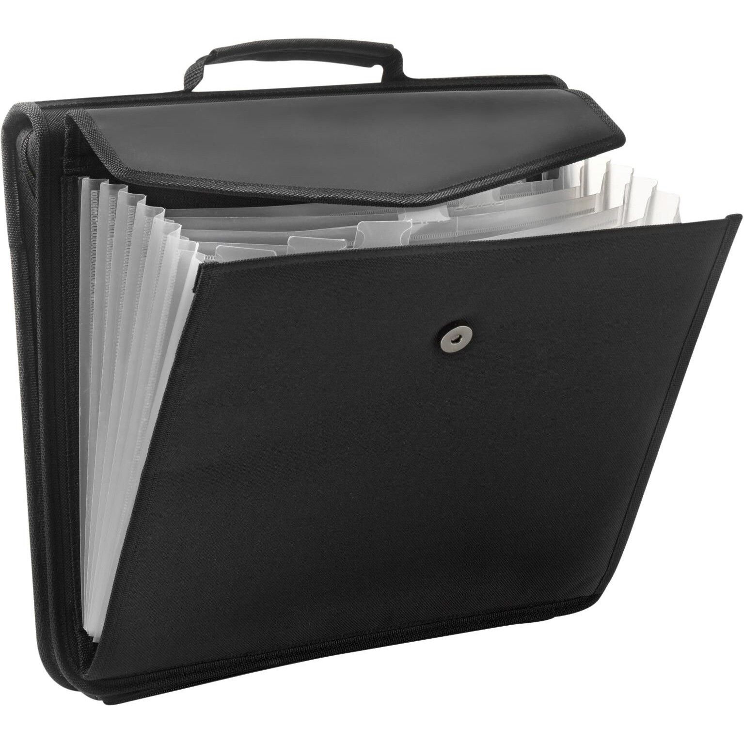 Dokumentenmappe aus Polyester/PU Coco - schwarz-765