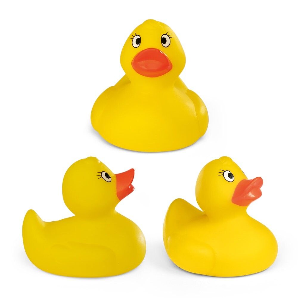 DUCK Gummiente aus PVC - gelb-524