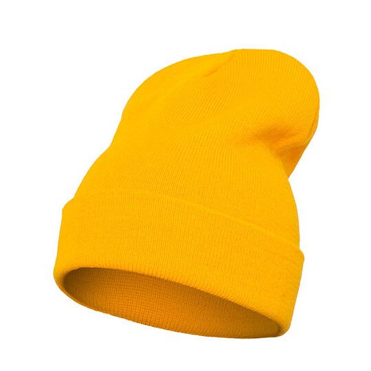Heavyweight Long Beanie - gold-937