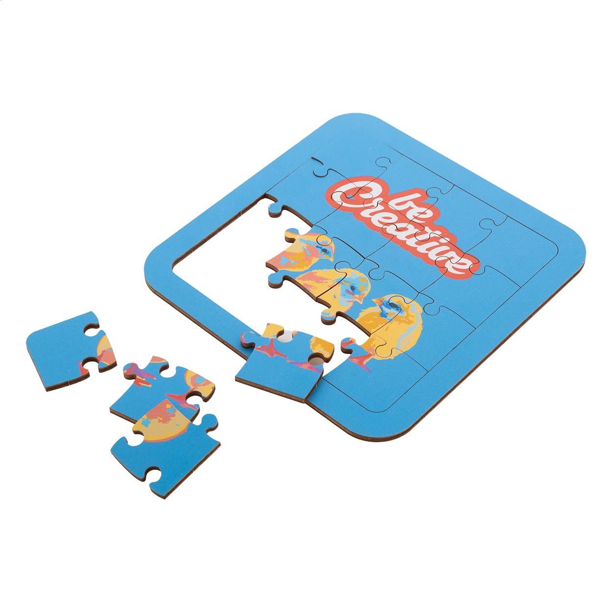Wozzle Individuelles Holzpuzzle - natur-767