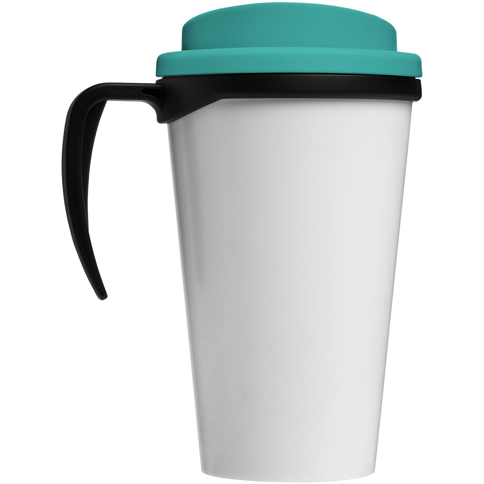 Brite-Ameriano Grande 350 ml Isolierbecher - schwarz -  aquablau-96