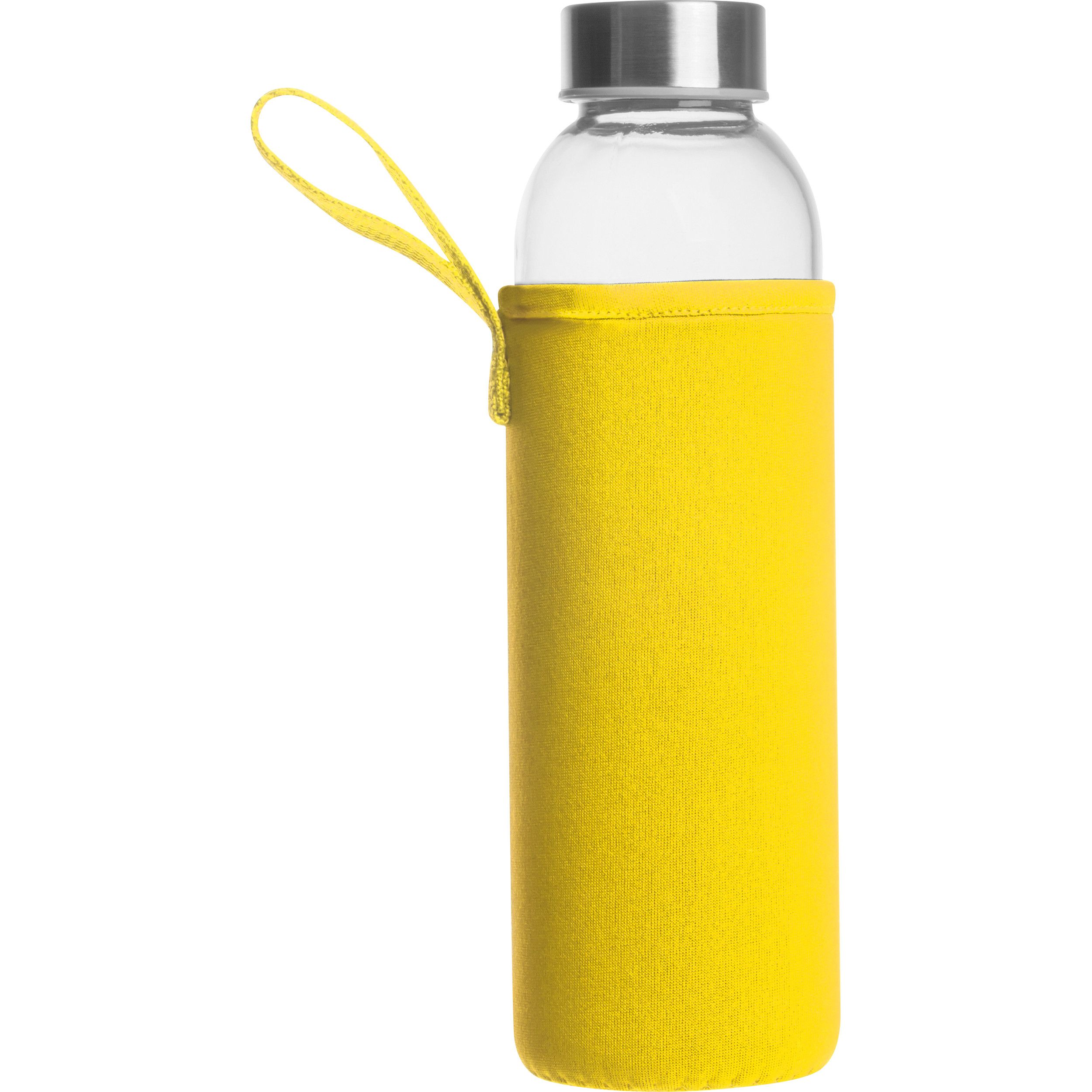 Glasflasche Klagenfurt - gelb-65