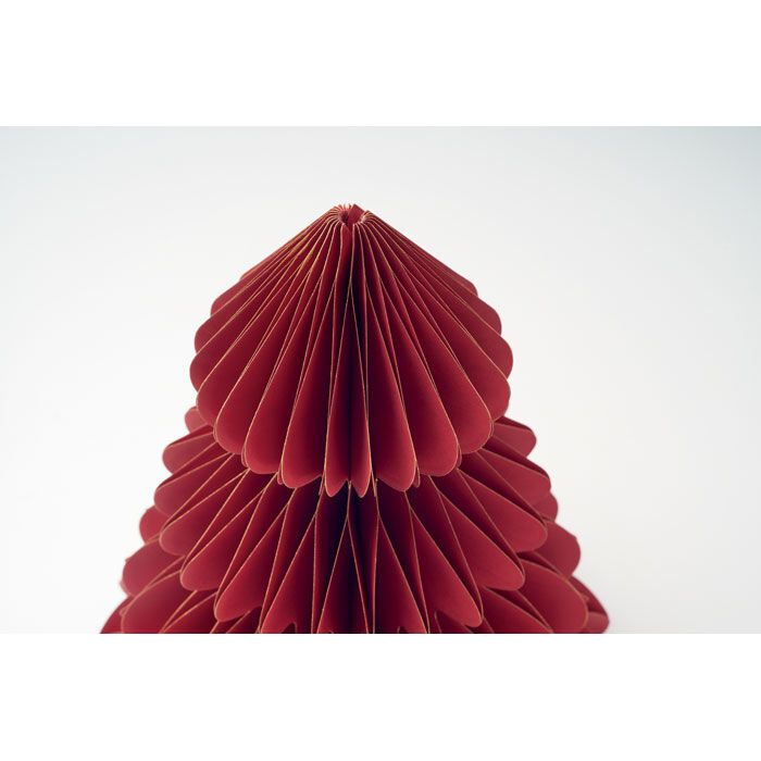 Weihnachtsbaum Papier HARMOBIG - rot-460