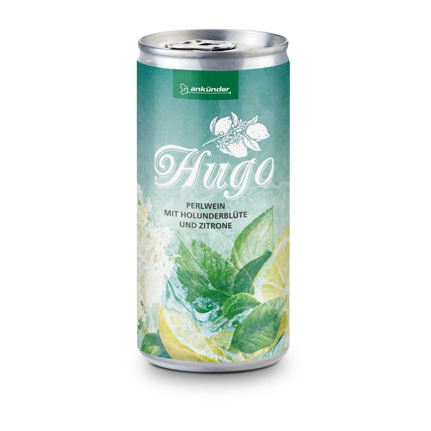 Hugo , 200 ml - Papier-Etikett-821