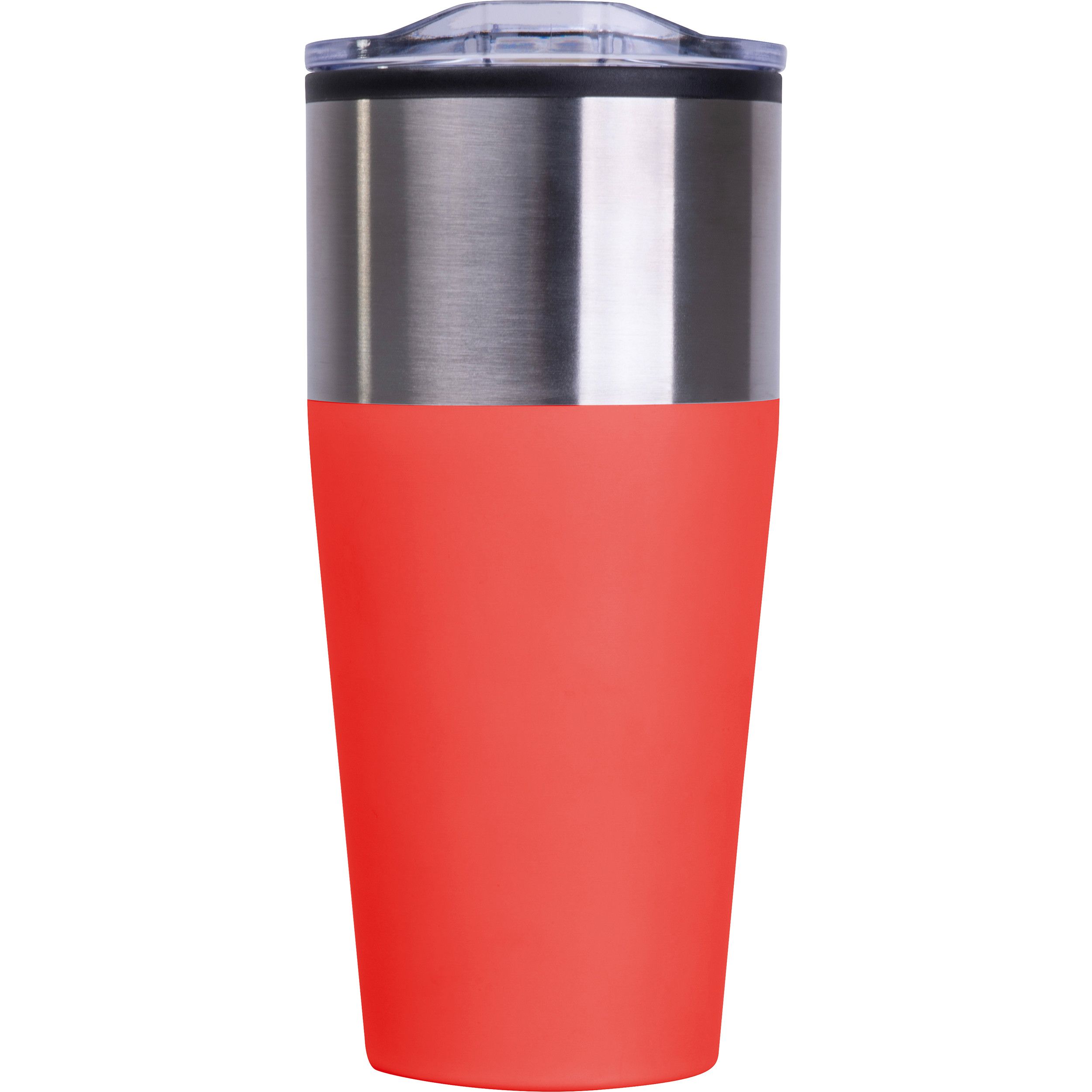 Doppelwandiger Trinkecher, 600ml JORDAN - rot-158
