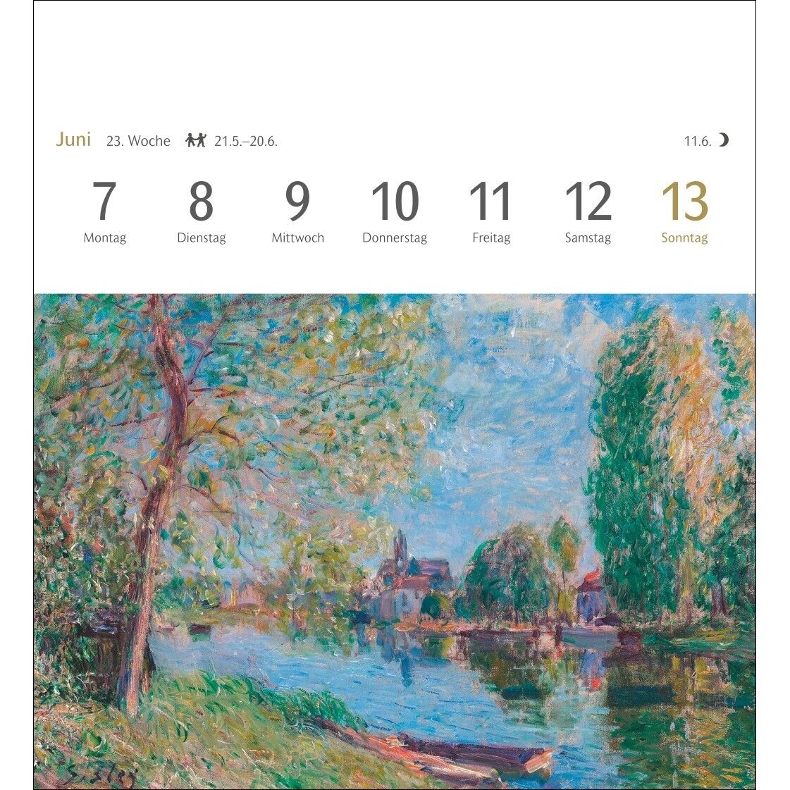Kunstgenuss Postkartenkalender-482
