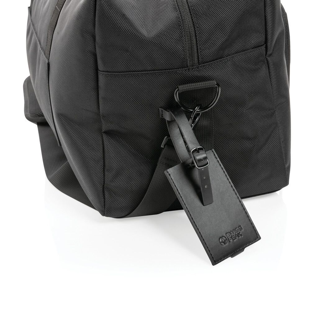 Swiss Peak AWARE™ RPET Voyager Wochenendtasche - schwarz-920