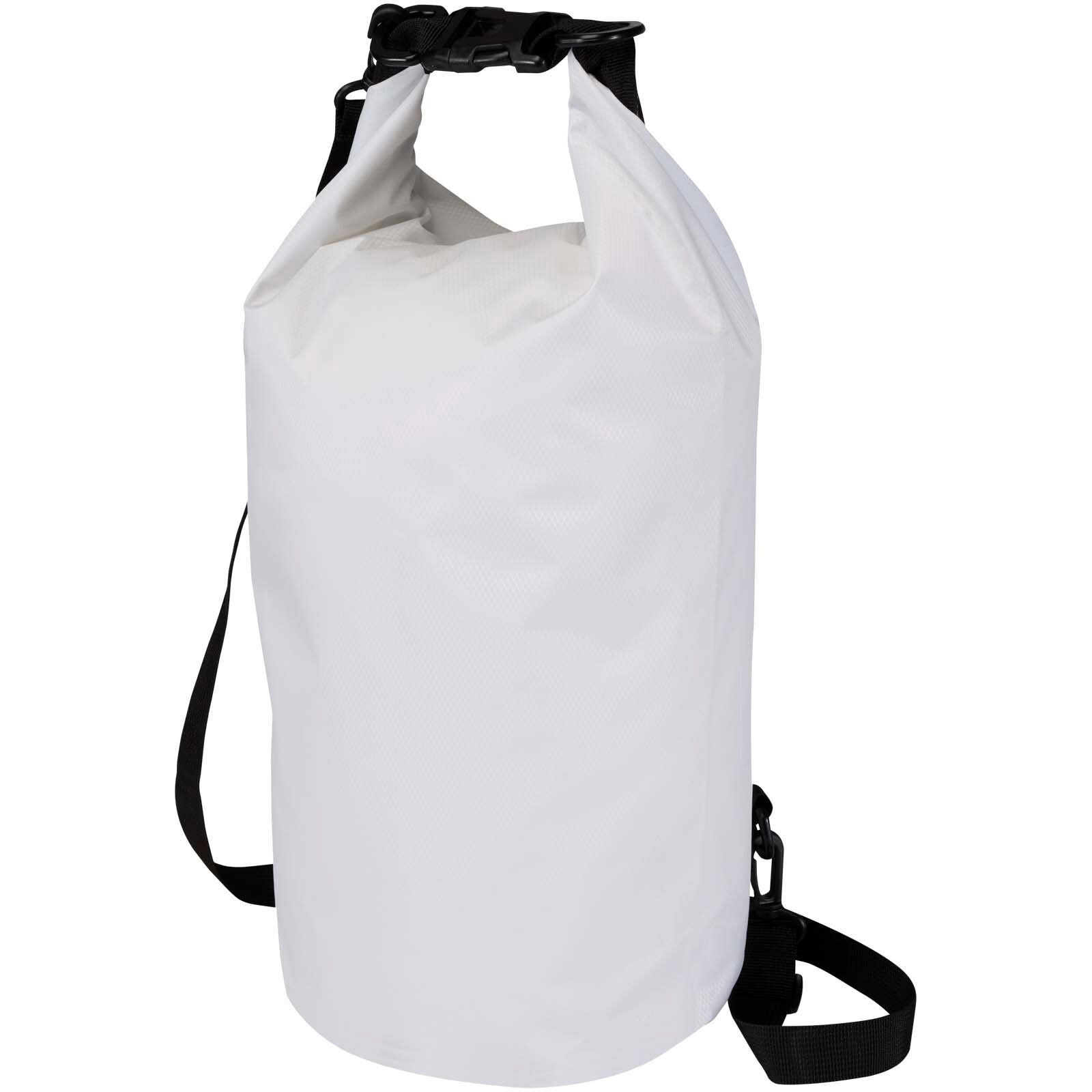 Camper recycelte, wasserdichte Reisetasche, 10 l - weiss-146