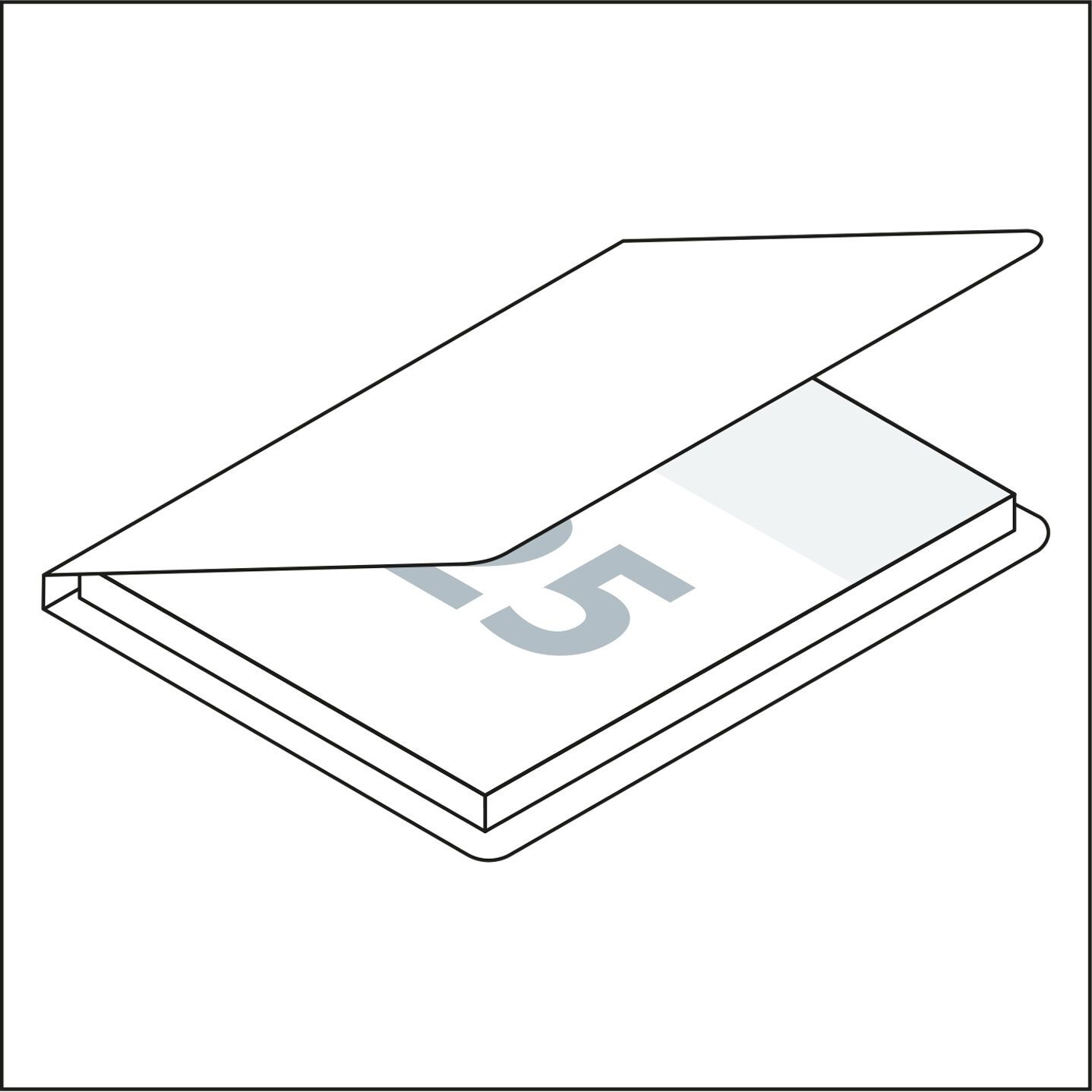 Haftnotizblock Memo-Card RECYCLING-493