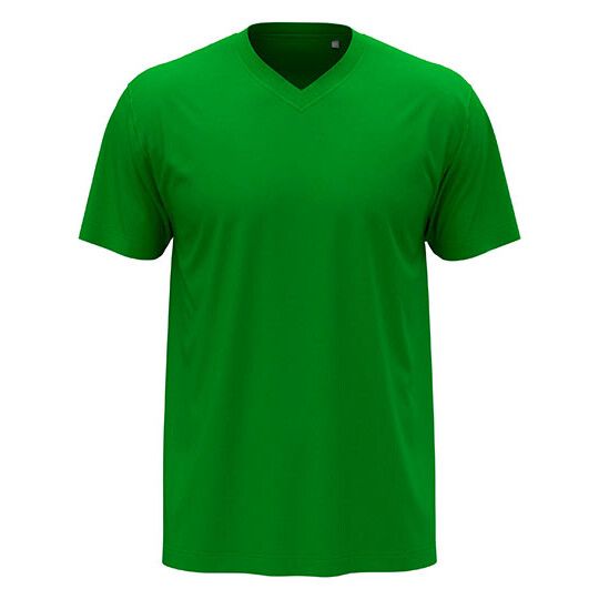 Classic-T V-Neck - kelly green-594