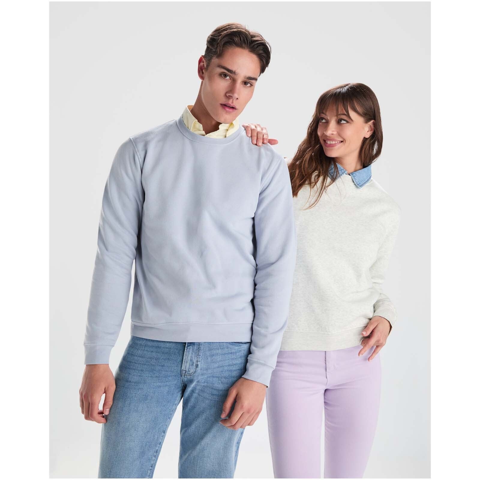 Clasica Sweatshirt mit Rundhalsausschnitt  - granatrot - L-631