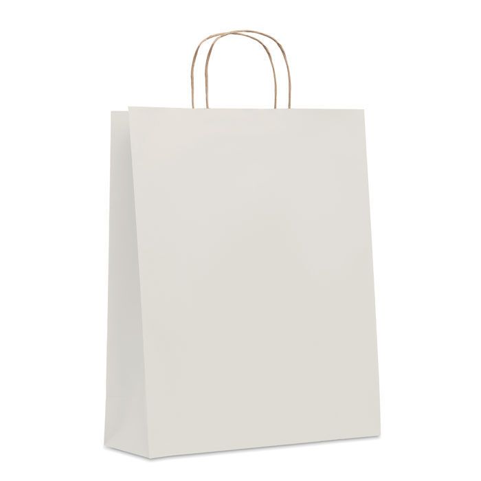 Papiertüte, groß 90 g/m² PAPER TONE L - weiß-749