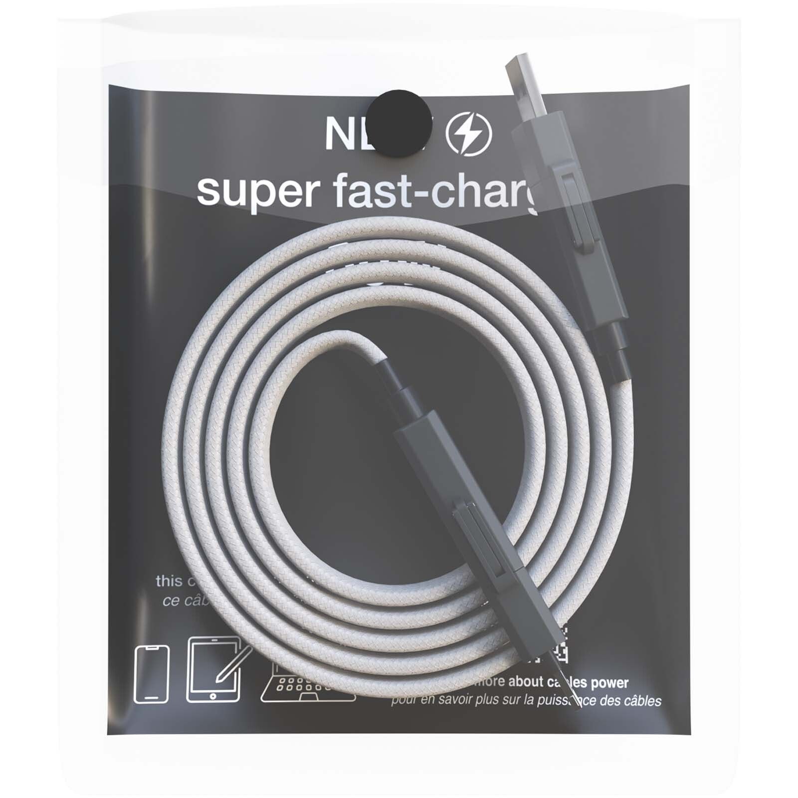 SCX.design C58 60 W magnetisches Flachladekabel - grau-511