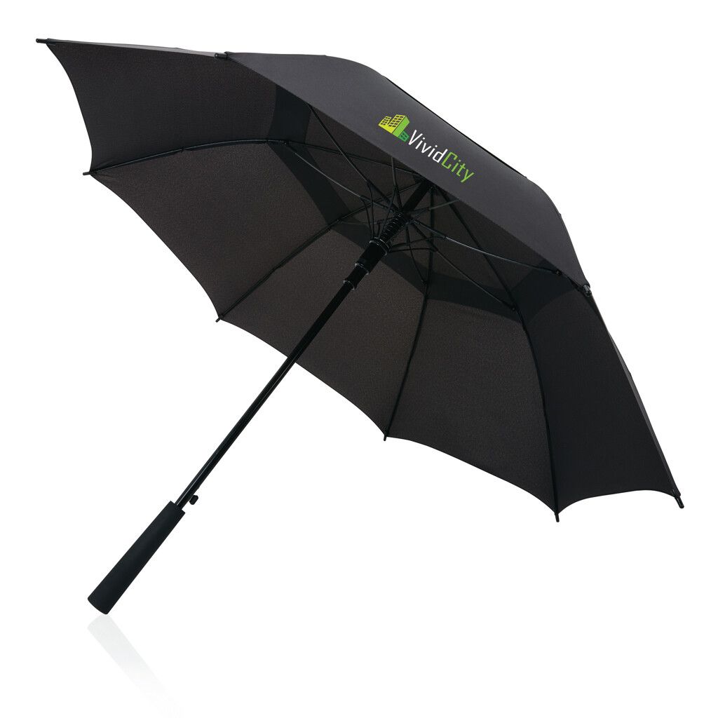 Swiss Peak AWARE™ Tornado 23" Sturmschirm - schwarz-403
