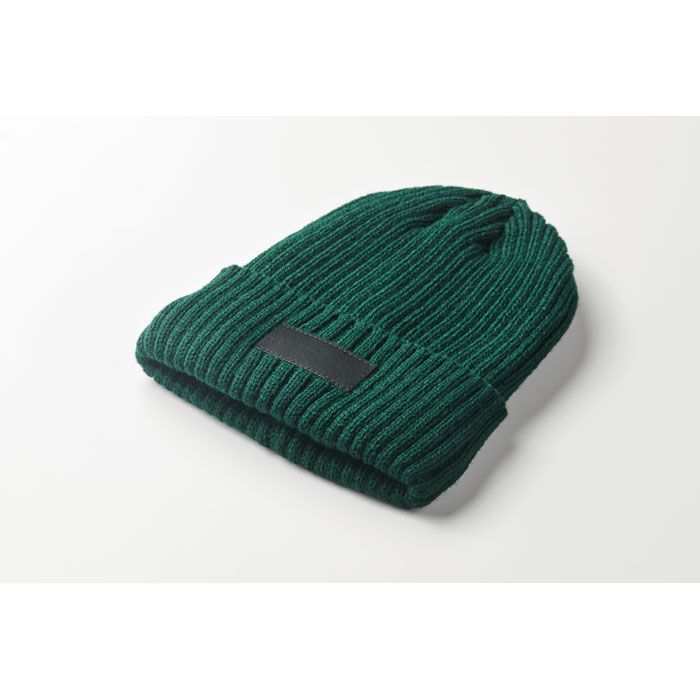 3M-Beanie mit Bündchen ANVIK - dunkelgrün-2