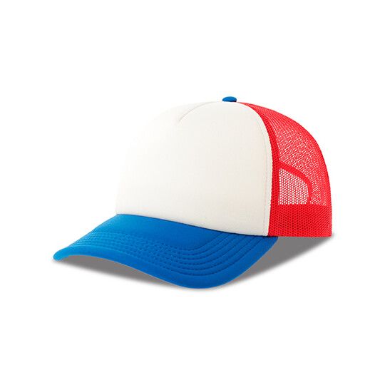 Rapper-S Cap - white - red - royal-64