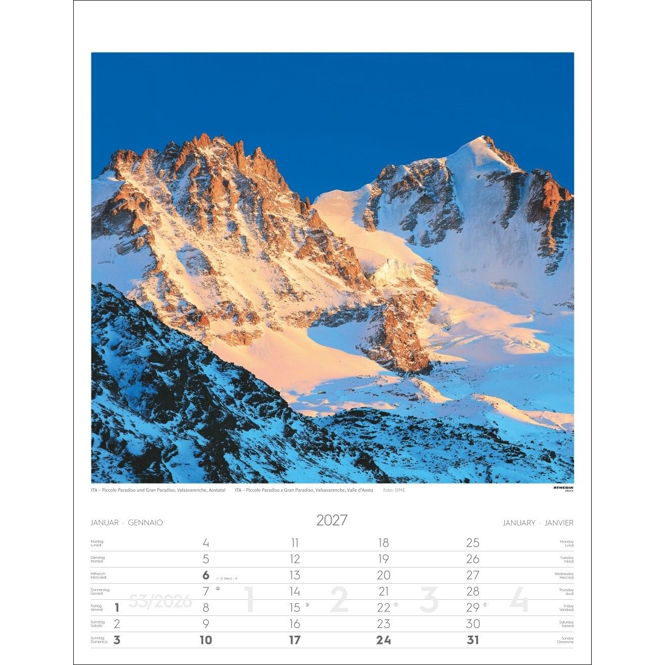 Alpen - Landschaft & Natur Kalender-732