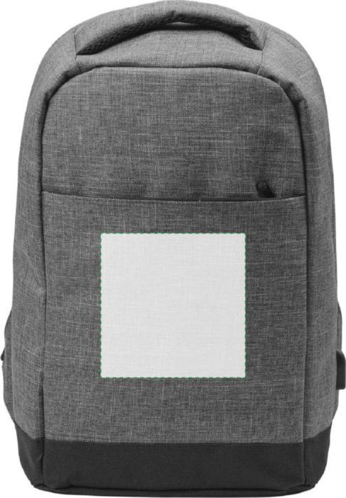 Veredelungsposition Tasche auf der Vorderseite